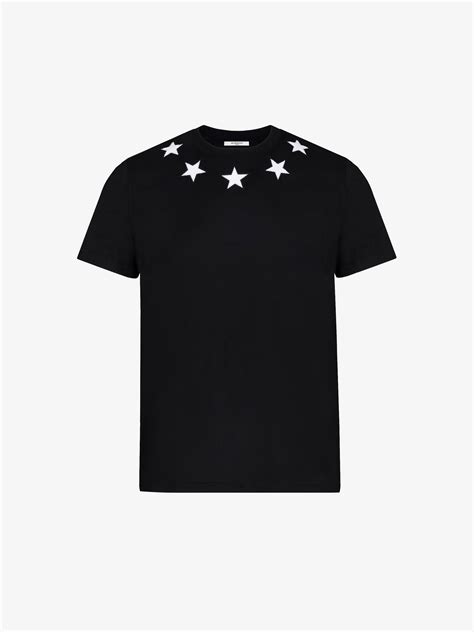 givenchy stars shirt|givenchy graphic crewneck t shirt.